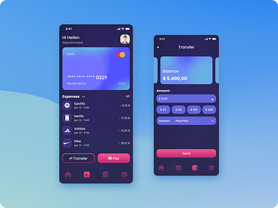 Online wallet branding design graphic design illustration mobile design mobile wallet online payment online wallet payment app ui ui design wallet app wallet payment