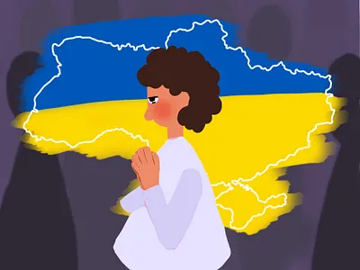 Where is Ukrainian heart, there is Ukraine. 2d art character design characters clip art colorful design digital art icon illustration illustrator standwithukraine