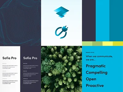 Bringing sustainable tech to life. agency branding design visual identity visual refresh website