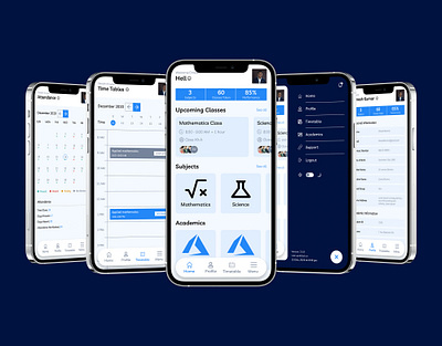 Inclite app branding clean design flat typography ui web website