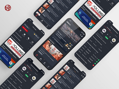 Sport Platform Mobile App app design esport mobile sport ui ux