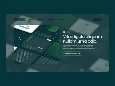 Hero Design 3d branding design hero illustration ui web design