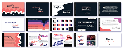 LeadCon 2020 Brand brand brand identity brand guidelines brandbook branding design event event design graphic graphic design identity illustration logo