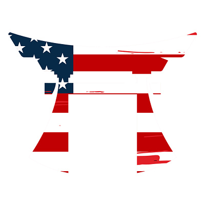 US Flag adobe illustrator adobe photoshop best logo branding design graphic design illustration logo logo design vector