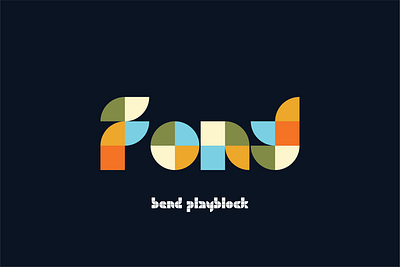 PlackBlock Font by Bend artwork books branding children concept design foudry graphic design illustration logo posters title font toys typography