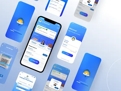 Entrypass UAJY 3.1 (Screening App) - App redesign app design redesign scan code screening ui