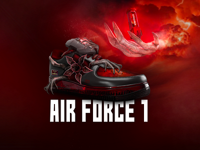 AF1 Concept - DMG RTFKT VIAL branding concept design gradient illustration