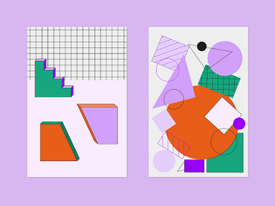 Blind Spot Illustrations abstract adobe adobe illustrator design with purpose geometric design geometric shapes graphic design illustration ngo social design vector vector shapes vectorillustration visual storytelling