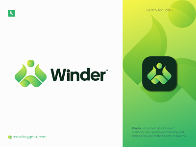 Winder - W Letter Business Logo Design abstract agecy logo best logo designer branding company logo design gradient icon identity logo logo design logo designer logo mark marketing logo minimalist logo modern logo monogram typography w letter w logo