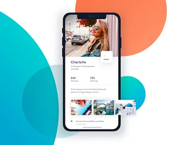 User profile app branding profile ui user
