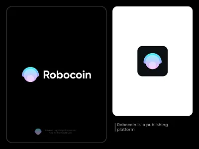 Robocoin payment logo for cryptocurrency blockchain branding coin cryptocoin cryptocurrency logo exchange identity logo logo design logodesign logomark logos logotype mark minimalist logo modern logo payment token typographay