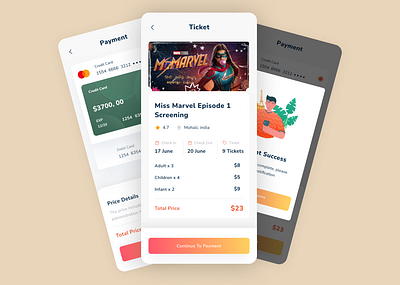 Movie App Interface Design best shot bestshot branding design illustration landing page logo ui uiux vector