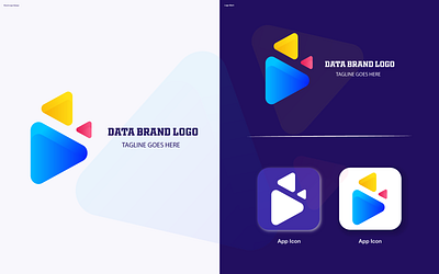Data Brand Logo Design brand identity branding corporate identity data data brand logo design graphic design illustration logo logo design technology visual identity visuallization