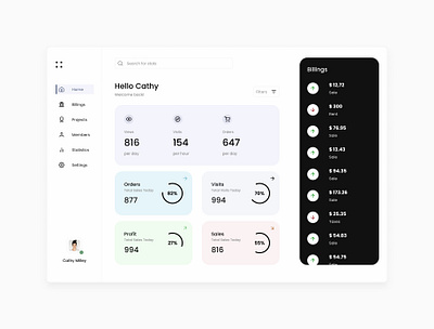 Online Shop Assistant Dashboard Design Inspiration billing billing design creative dashboard dashboard design dashboard ui design inspiration desktop app desktop dashboard financial app design inspiration minimal pastelle colors ui design ui design inspiration user dashboard web app widgets widgets design