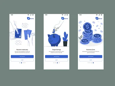 on boarding branding design graphic design logo product design ui ux