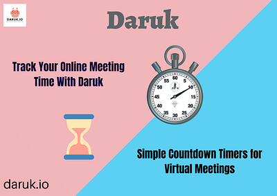 Free Countdown Timer For Virtual Meetings - Daruk timerappformeetings timerappforzoom timerformeetings videotimerformeetings videotimerforzoom