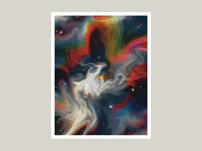 Retro Space 4b nebula