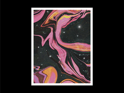 Retro Space 6 halftone noise pink risograph texture