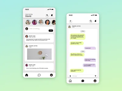 Workplace Networking App Design 3d adobe app branding chat design figma flow illustration linkedin logo mockup networking slack social ui ux vector work