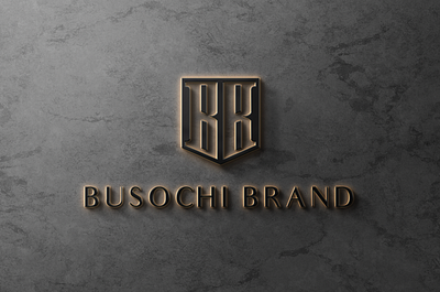 Menswear brand monogram and logo design