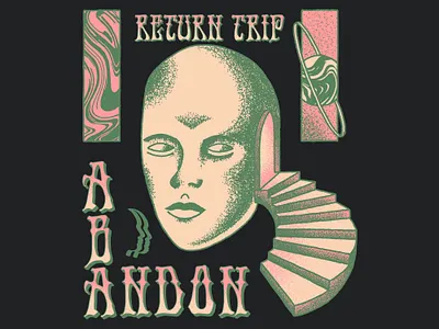 Return Trip artwork graphic design illustration