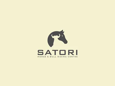 Satori Logo animal logo branding bull logo business logo creative logo graphic design horse logo logo logo and b logo design minimal modern logo print logo tranding logo web logo