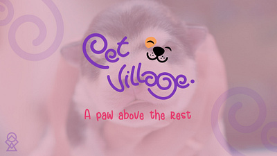 Pet Village branding daycare logo design logo logo design logo designer logos pet logo pets