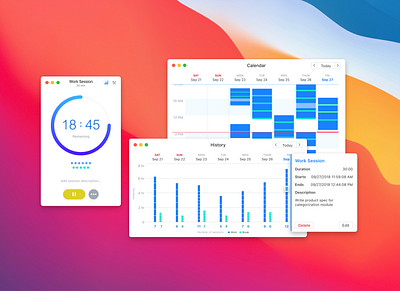 MacOS App design uiux