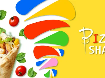 Bizarre Shawarma branding graphic design logo