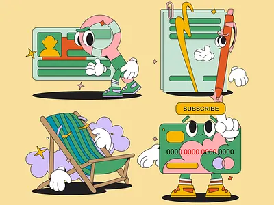 Web illustrations for xolo.io character character design flat flat vector illustration illustraion spot illustration vector characters vector illustration web illustration