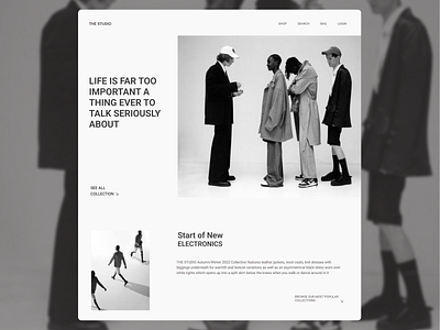 Website for fashion store app branding design fashion store ui ux web website