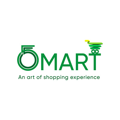 55 Mart Supermarket Logo Design 3d animation art branding design graphic design illustration logo motion graphics typography ui ux vector