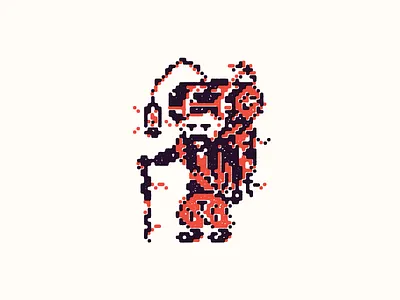 MERCHANT character art concept art design illustration illustrator pixel pixel art texture vector