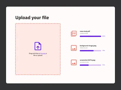 Daily UI 031 - File upload dailyui dailyui 31 design file upload ui uidaily uidaily 31