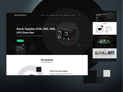 Development of power sources for helicopters. design ui ux web