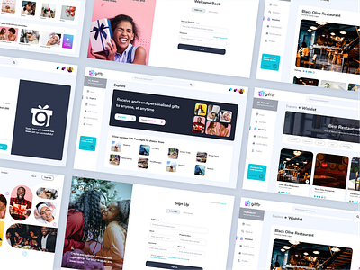 Gifting Platform Design ecommerce gifting platform design product product design ui uiux