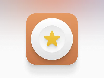 The Food App Icon design icon illustration ios logo mac macos