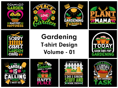 Gardening T-shirt Design gardening gardening t shirt gardening t shirt design graphic design t shirt design tshirt typography t shirt ui uiux ux