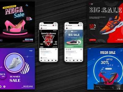 Social Media Design banner flyer graphic design illustration logo photoshop social media post ui