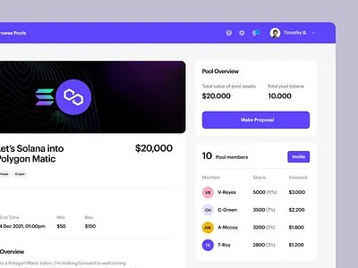 Casama | Create Proposal bazen agency bitcoin blockchain crypto crypto app crypto desktop app crypto mobile app crypto ui crypto wallet cryptocurrency dashboard defi ethereum finance fintech mobile dashboard saas ui ux web3
