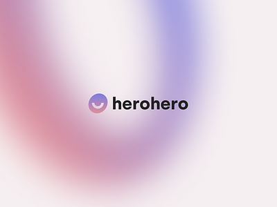 Herohero branding clean design illustration logo simple web