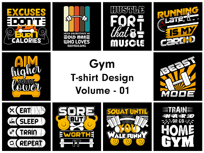 Gym T-shirt Design graphic design gym gym t shirt gym t shirt design t shirt design tshirt typography t shirt ui uiux ux