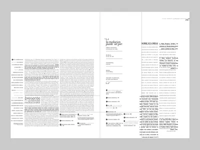Hipertext exploration editorial editorial design font graphic design hipertext layout page type