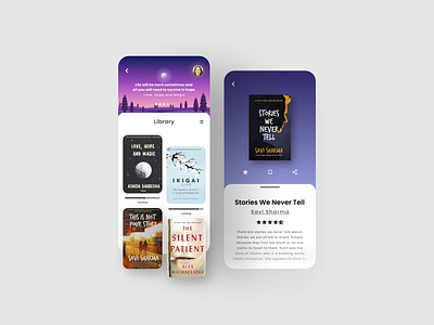 Mobile book reader app app book graphic design mobile mobile app reading app ui uiux ux