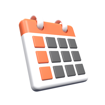 3D Icon Calender 3d calender design graphic design icon illustration