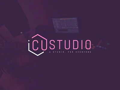icustudio concept creative logo design graphic design illustration line art logo line logo logo tech unique logo