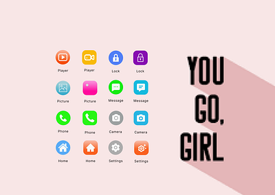#DailyUi 005/100 app icon #designedByMalthidar