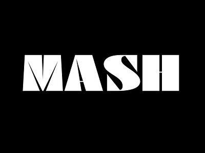MASH contemporary design font fontdesign free font mash ofl typedesign typography variable font