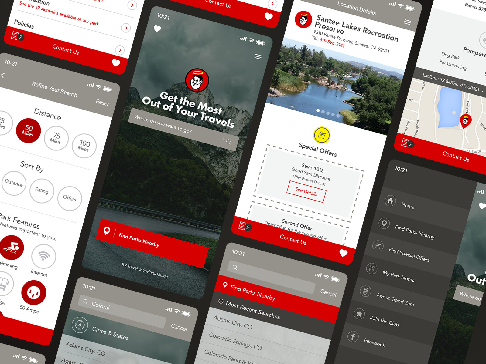 Good Sam graphic design ui ux