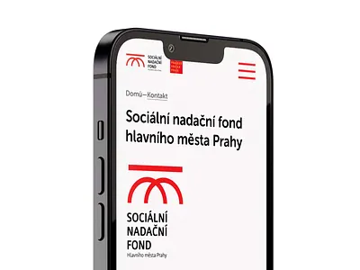PRAGUE SOCIAL FOUNDATION WEBSITE_mobile branding design graphic design interface landing page mobile prague product design responsive ui uiux user interface web web design webdesign website